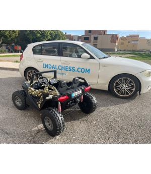 Buggy 24V camuflaje, 2 plazas, INDA78-SX1928cm 4x4